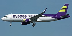 Airbus A320-200 der Flyadeal