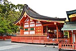 Fushimi Inari-taisha, honden (nagare-zukuri)