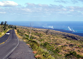 <span class="mw-page-title-main">Chain of Craters Road</span> Road in Hawaii