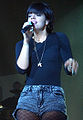 Lily Allen op 6 mei 2009 geboren op 2 mei 1985