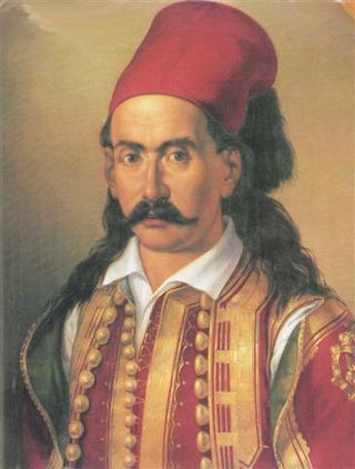 <span class="mw-page-title-main">Markos Botsaris</span> General and hero of the Greek War of Independence and more