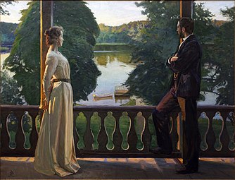 Nordic Summer Evening (1889-1900).