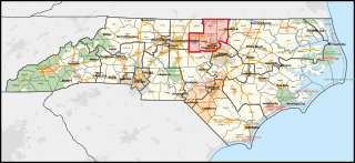 <span class="mw-page-title-main">North Carolina's 4th congressional district</span> U.S. House district for North Carolina