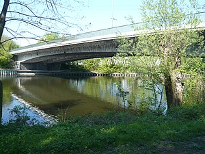 Rohrdammbrücke