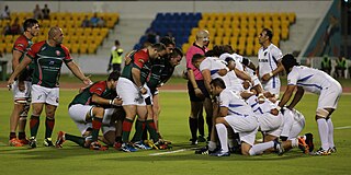 <span class="mw-page-title-main">Lebanon national rugby union team</span> Rugby team