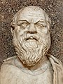 Image 39Bust of Socrates, Roman copy after a Greek original from the 4th century BCE (from Western philosophy)