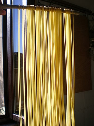 <span class="mw-page-title-main">Spaghetti</span> Type of pasta