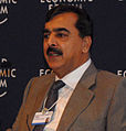 Yousaf Raza Gilani geboren op 9 juni 1952