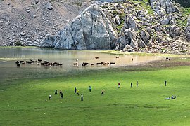 The Aguelmim Lake, Tikjda