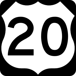 <span class="mw-page-title-main">U.S. Route 20 in Indiana</span> Highway in Indiana