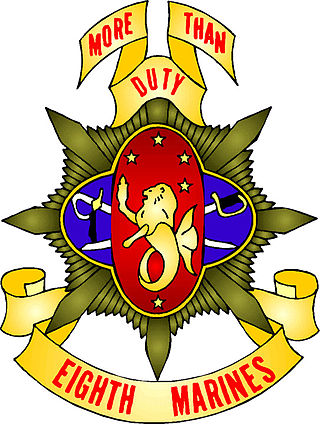 <span class="mw-page-title-main">8th Marine Regiment</span> USA Marine Regiment