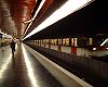 Platform of Auber RER station, Paris, September 2005