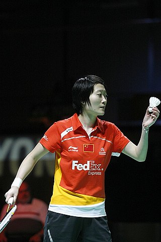 <span class="mw-page-title-main">Liu Xin (badminton)</span> Badminton player