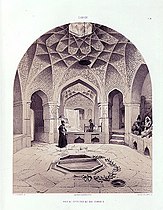 Şamaxıda hamam. Qriqori Qaqarin