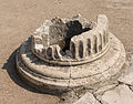 Säulenbasis toskanischer Ordnung in Herculaneum