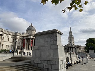 <span class="mw-page-title-main">Fourth plinth</span> Empty plinth on Trafalgar Square, London