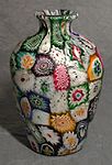 Vase in millefiori-Technik, Fratelli Toso, ca. 1900–1910