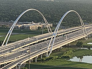 <span class="mw-page-title-main">Margaret McDermott Bridge</span> Bridge in Dallas, Texas