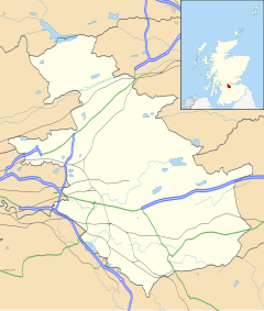 Croy is located in North Lanarkshire