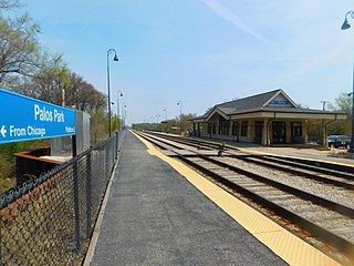 <span class="mw-page-title-main">Palos Park, Illinois</span> Village in Illinois, United States