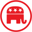 Republican Party (United States) Republican Disc.svg