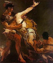 Le Martyre de Barthélemy (1722) Giambattista Tiepolo, Église San Stae, Venise