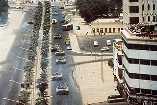 <span class="mw-page-title-main">Iraqi invasion of Kuwait</span> Beginning of the 1990–1991 Gulf War