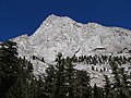 Thor Peak seen from Outpost Camp along Mt. Whitney Trail