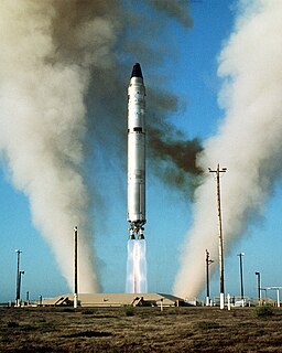 Intercontinental ballistic missile Ballistic missile with a range of more than 5,500 kilometres