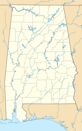 Locust Fork, Alabama xaritada