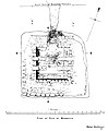 Sketch plan of kiln at Mumrills, by Mungo Buchanan from the Proceedings Of The Society Of Antiquaries Of Scotland[32] (1914-1915) Vol 49