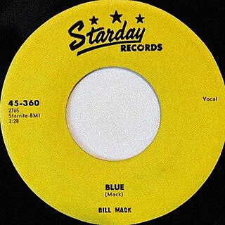 <span class="mw-page-title-main">Blue (Bill Mack song)</span> 1958 single by Bill Mack