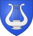 Variante 2 im Wappen von La Neuve-Lyre (auch Harfe)