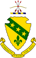 Coat of arms of North Dakota.