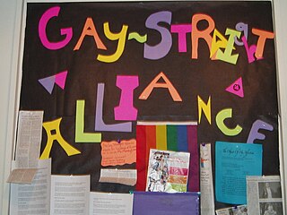 <span class="mw-page-title-main">Gay–straight alliance</span> Student groups supporting LGBT youth