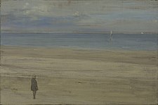 James Abbott McNeill Whistler, Harmony in Blue and Silver:Trouville, 1865