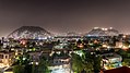 View of Kabul at night