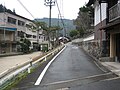 雲ケ畑中畑町 学校横を抜ける