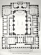 Ground plan of the Town Hall