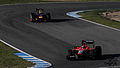 Vettel testing at Jerez, February