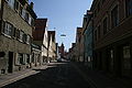 Blick vom Schrannenplatz in Richtung Kempter Tor