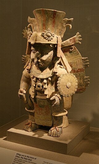 <span class="mw-page-title-main">Chaac</span> Maya Rain and Thunder Deity