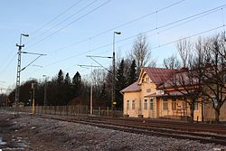 Sjundeå järnvägsstation