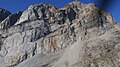 Eastern wall, aerial view from Air Greenland Bell 212 helicopter.