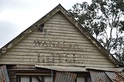 English: The former Wanalta Hotel at Wanalta, Victoria, now a ruin