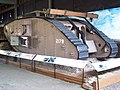 Mark IV tank at the Museum of Lincolnshire Life.