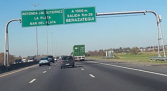 Ruta 1 in Buenos Aires