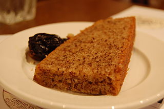 <span class="mw-page-title-main">Chestnut cake</span> Cake prepared using chestnuts