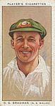 Australiske slagmannen Donald Bradman