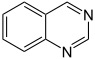 Structuurformule van chinazoline